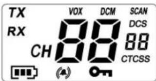 SENCOR SMR 601 - LCD displej - 1