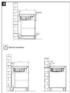 P 100.207 250 External elevation 1 2 3 4