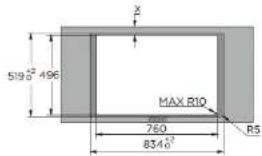 519.6² 496 MAX R10 760 834.6² R5
