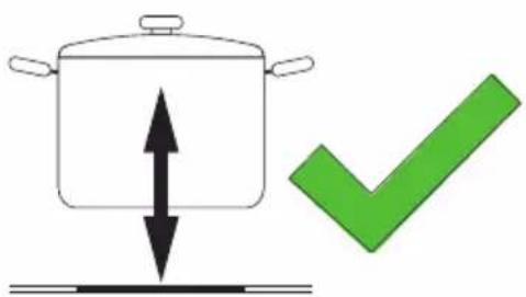 Respekta KM9140I-28 - Cookware dimensions - 9