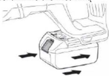 BLAUPUNKT CR7010 - Akumuliatoriaus jdėjimas - 1