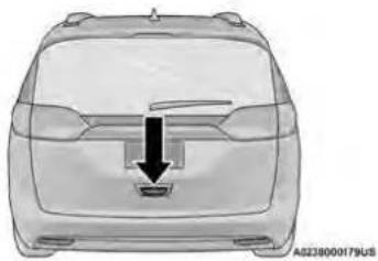 Chrysler Voyager (2024) - TO UNLOCK/OPEN THE LIFTGATE - 1