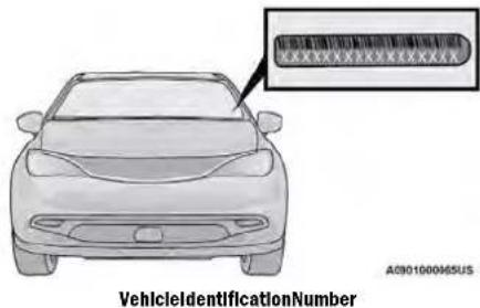 VehicledentificationNumber A090100065US