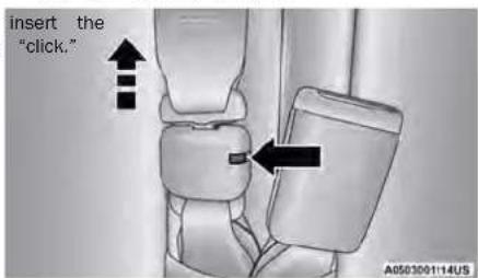 insert the "click." A050300114U5