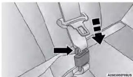 Chrysler Voyager (2024) - SecondRowCenter(IfEquipped)And ThirdRowCenterSeatBeltOperating Instructions - 4