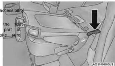 accessibility the seat part of like sure A021100068DUS