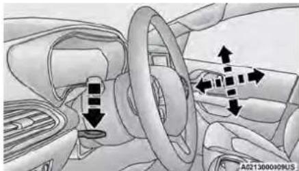 Chrysler Voyager (2024) - TILT/TELESCOPING STEERING COLUMN - 1