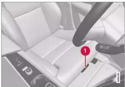 VOLVO S90 (2024) - Adjusting\* the length of the seat cushion in the front seat - 2