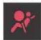 VOLVO S90 (2024) - Warning symbol in driver display - 1