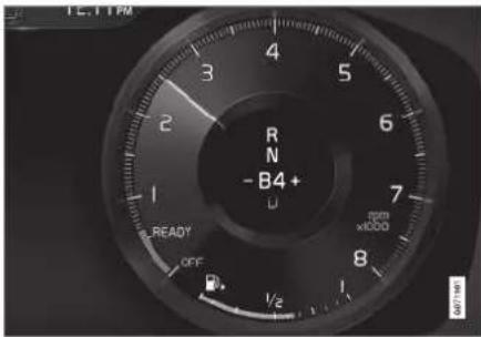 R N -B4+ READY OFF 1/2 7 ×1000 8 1 2 3 4 5 6 7 8