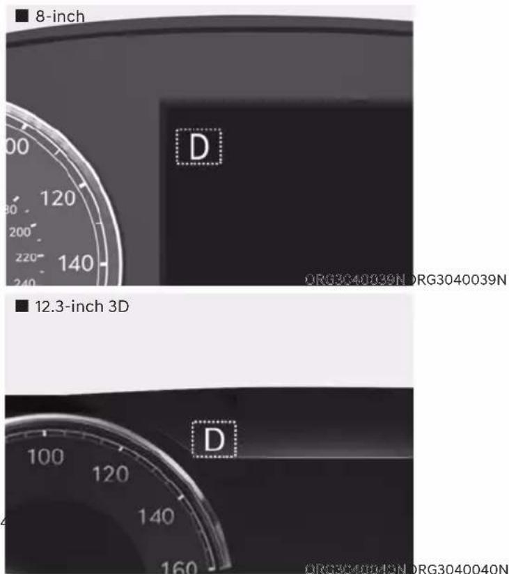 ■ 8-inch D ORG3040039N ORG3040039N ■ 12.3-inch 3D D ORG304004N ORG3040040N