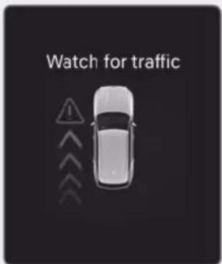 Watch for traffic