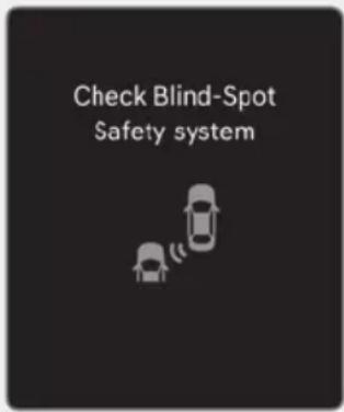 Check Blind-Spot Safety system