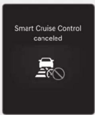 Smart Cruise Control canceled