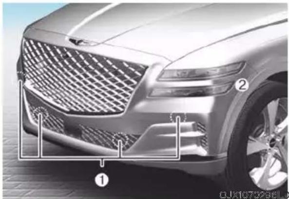 HYUNDAI Genesis GV80 (2024) - REMOTE SMART PARKING ASSIST (RSPA) (IF EQUIPPED) - 5