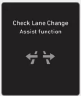 Check Lane Change Assist function