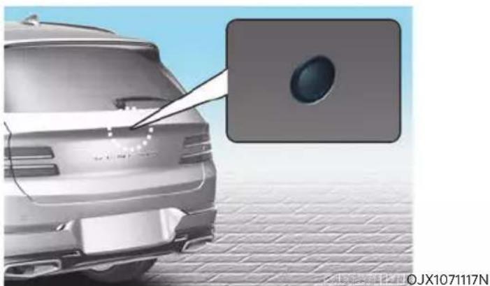 HYUNDAI Genesis GV80 (2024) - Reverse Parking Collision-Avoidance Assist disabled - 1