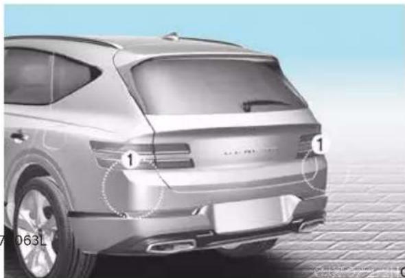 HYUNDAI Genesis GV80 (2024) - CAUTION - 1