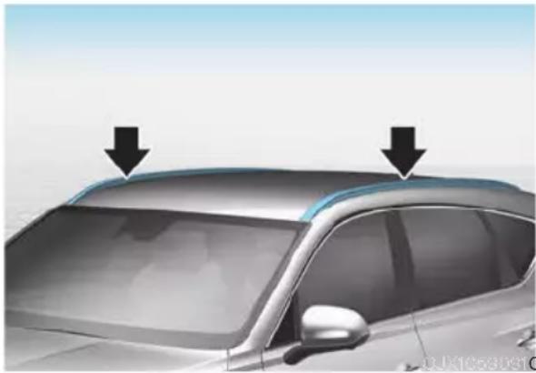 HYUNDAI Genesis GV80 (2024) - Roof Side Rails - 1