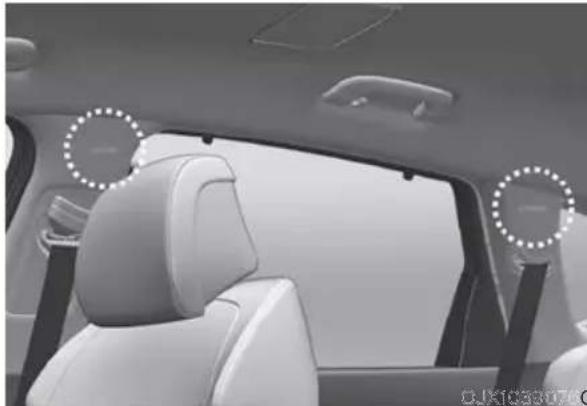 HYUNDAI Genesis GV80 (2024) - Curtain air bags - 1