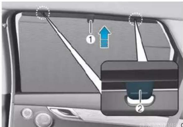Diagram of a car dashboard with labeled parts and directional arrows, showing navigation and movement indicators.