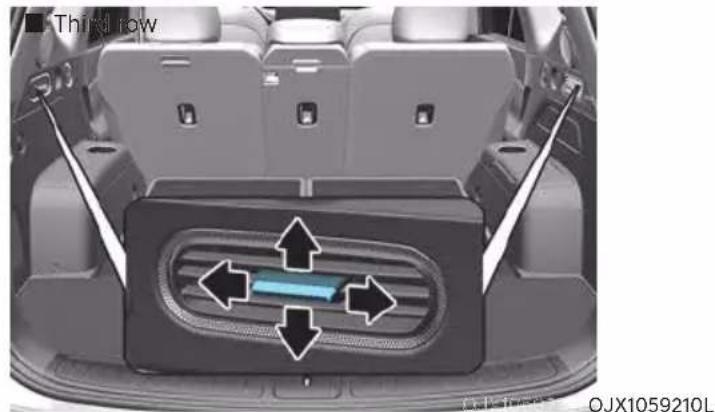 ■ Third row OJX1059210L