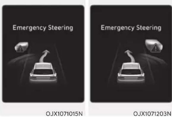 HYUNDAI Genesis GV80 (2024) - Evasive Steering Assist function (if equipped) - 1