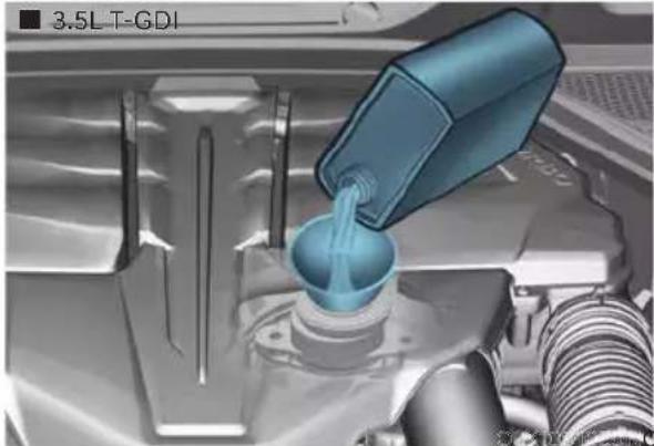 HYUNDAI Genesis GV80 (2024) - Checking the Engine Oil Level - 4