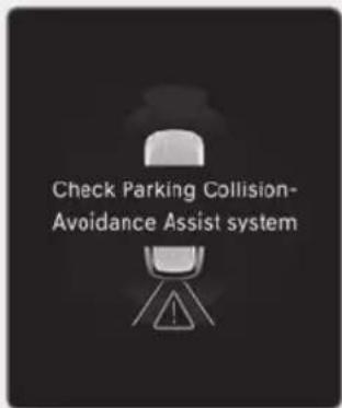 Check Parking Collision- Avoidance Assist system