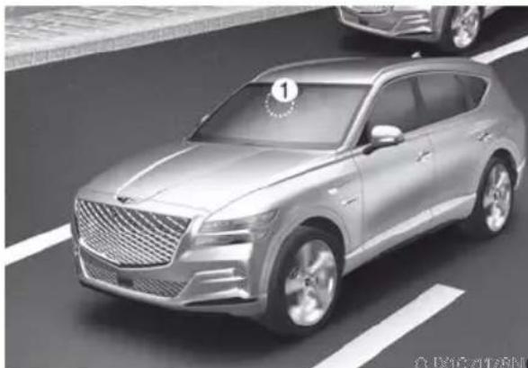HYUNDAI Genesis GV80 (2024) - Detecting sensor - 1