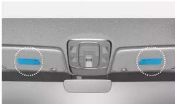 HYUNDAI Genesis GV80 (2024) - Air Bag Warning Labels - 1