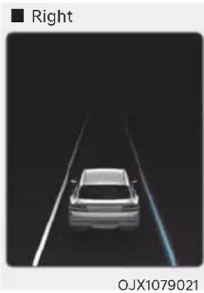HYUNDAI Genesis GV80 (2024) - Lane Keeping Assist Operation Warning and Control - 2