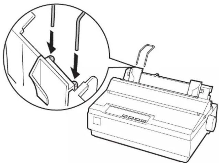 EPSON LX-1170 - IPřipojení opěr papíru - 2