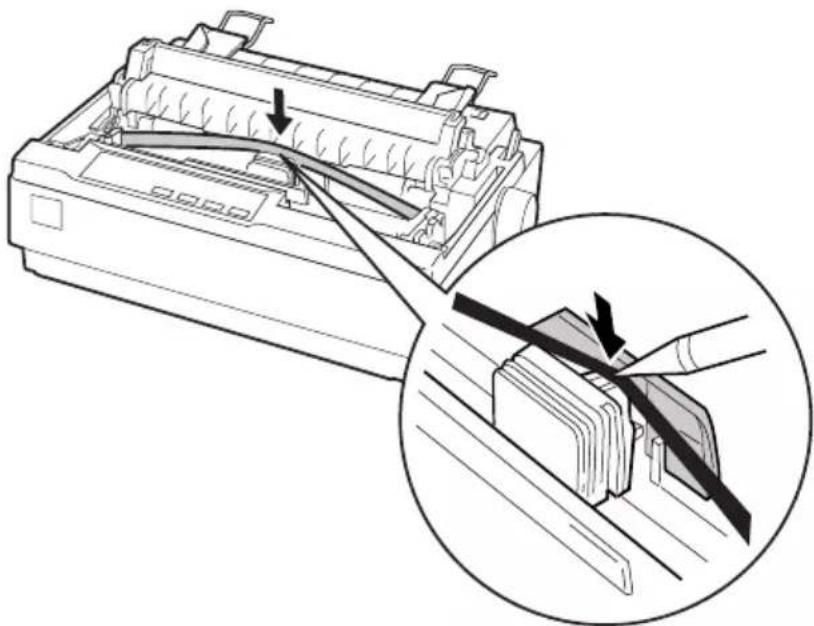 EPSON LX-1170 - Instalace nebo výměna zásobníku pásky - 5
