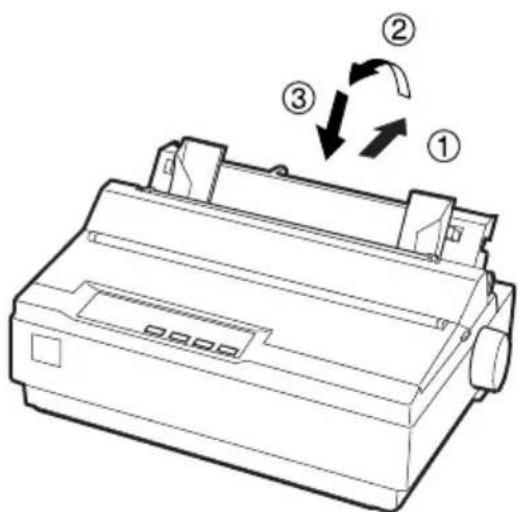EPSON LX-1170 - IPřipojení opěr papíru - 1