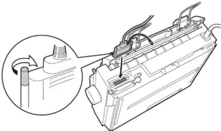EPSON LX-1170 - ■Použití sériového rozhraní - 1