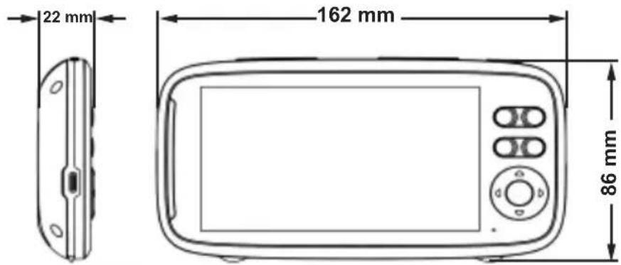 22 mm 162 mm 86 mm