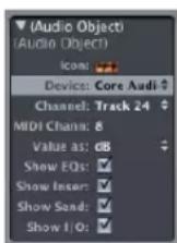 APPLE Logic Pro 7 - To create an Audio Object: - 1