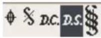 APPLE Logic Pro 7 - D.S., D.C., Segno, Coda Signs - 1