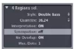 APPLE Logic Pro 7 - Display Parameter Box - 1