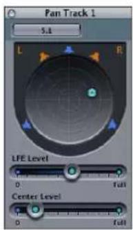 Pan Track 1 5.4 L R LFE Level 0 Full Center Level 0 Full