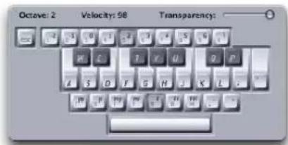 Octave: 2 Velocity: 56 Transparency: