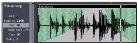 BasicLoop Loop: - Fade In: 1146 Curr: 20 Fade Out: 275 Curr: 20 Delay: 6 BasicLoop