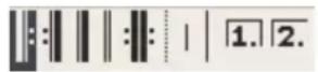 APPLE Logic Pro 7 - Repeat Signs and Bar Lines - 1
