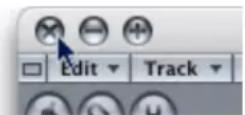 APPLE Logic Pro 7 - Closing Windows - 1