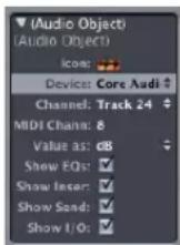 APPLE Logic Pro 7 - Object Parameter Box - 1