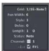 APPLE Logic Pro 7 - Event Definition Parameter Box - 1