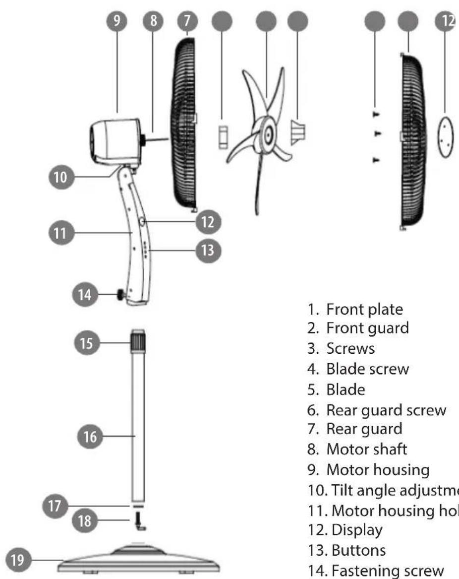 Teesa TSA8024 - PRODUCT DESCRIPTION - 1