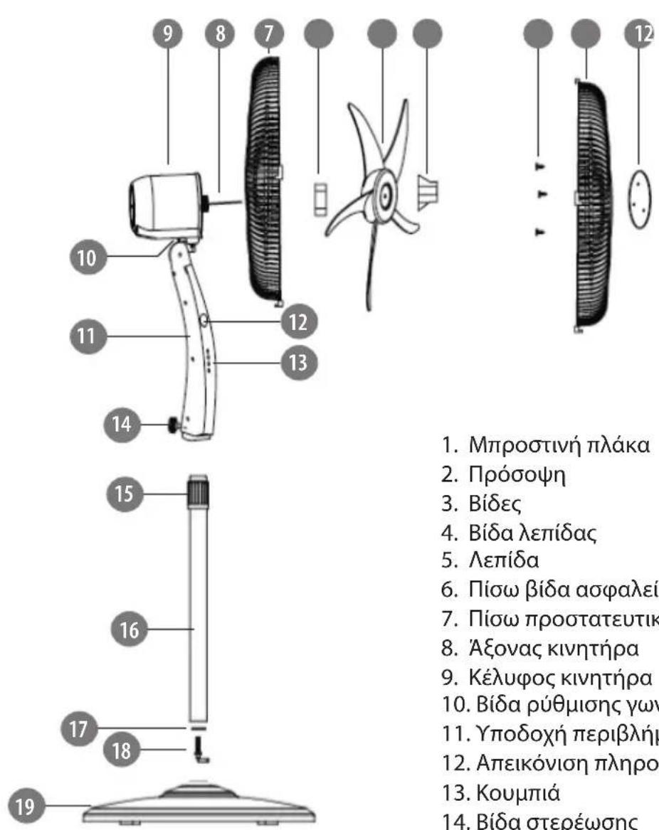 Teesa TSA8024 - ΠΕΡΙΓΡΑΦΗ ΠΡΟΪΟΝΤΟΣ - 1