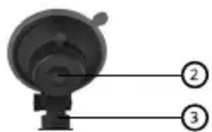 ② ③